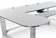 height adjustable customizable desk