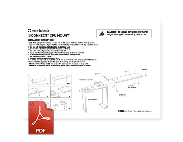 NextDesk Solo Assembly