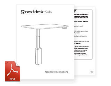 NextDesk Solo Assembly