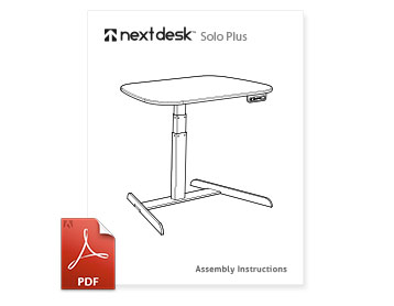 NextDesk Solo Assembly